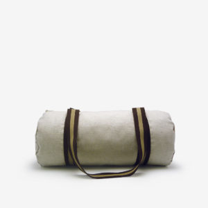 Sac bowling en toile recyclée beige