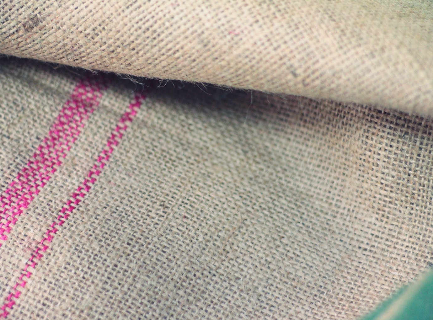 Upcycling sac à café en toile de jute