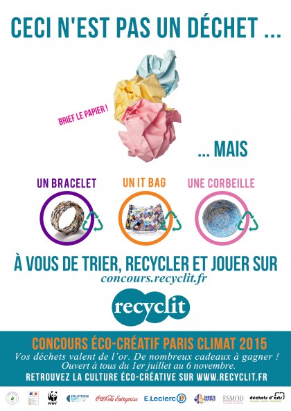 Affiche Recyclit concours