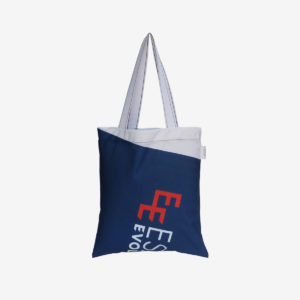 01 Tote bag en toile publicitaire recyclée