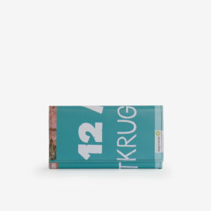 57 Portefeuille en bâche publicitaire bleu vert