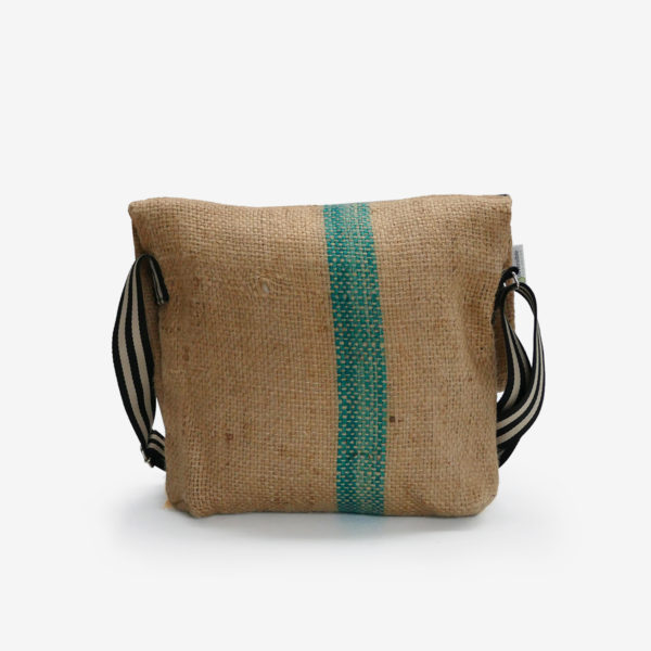 61 Besace en sac de toile de café