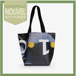 Sac cabas en bâche publicitaire recyclée