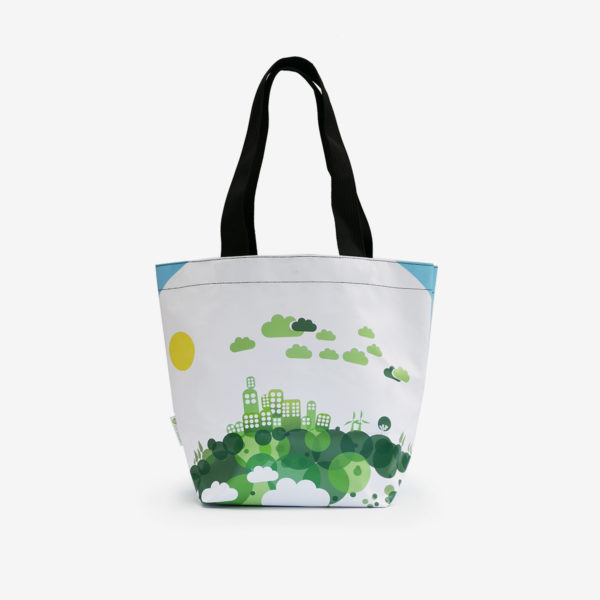 63 Sac cabas graphique en bâche publicitaire