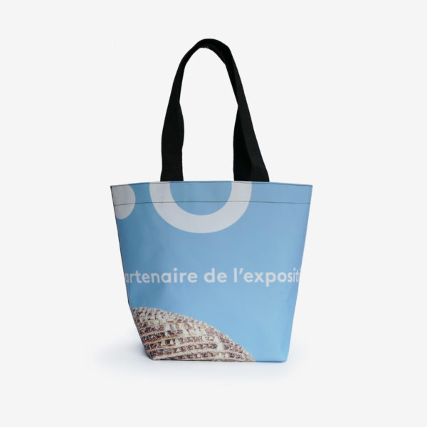 12 dos de sac cabas art graphique en bâche publicitaire